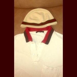 Gucci white polo